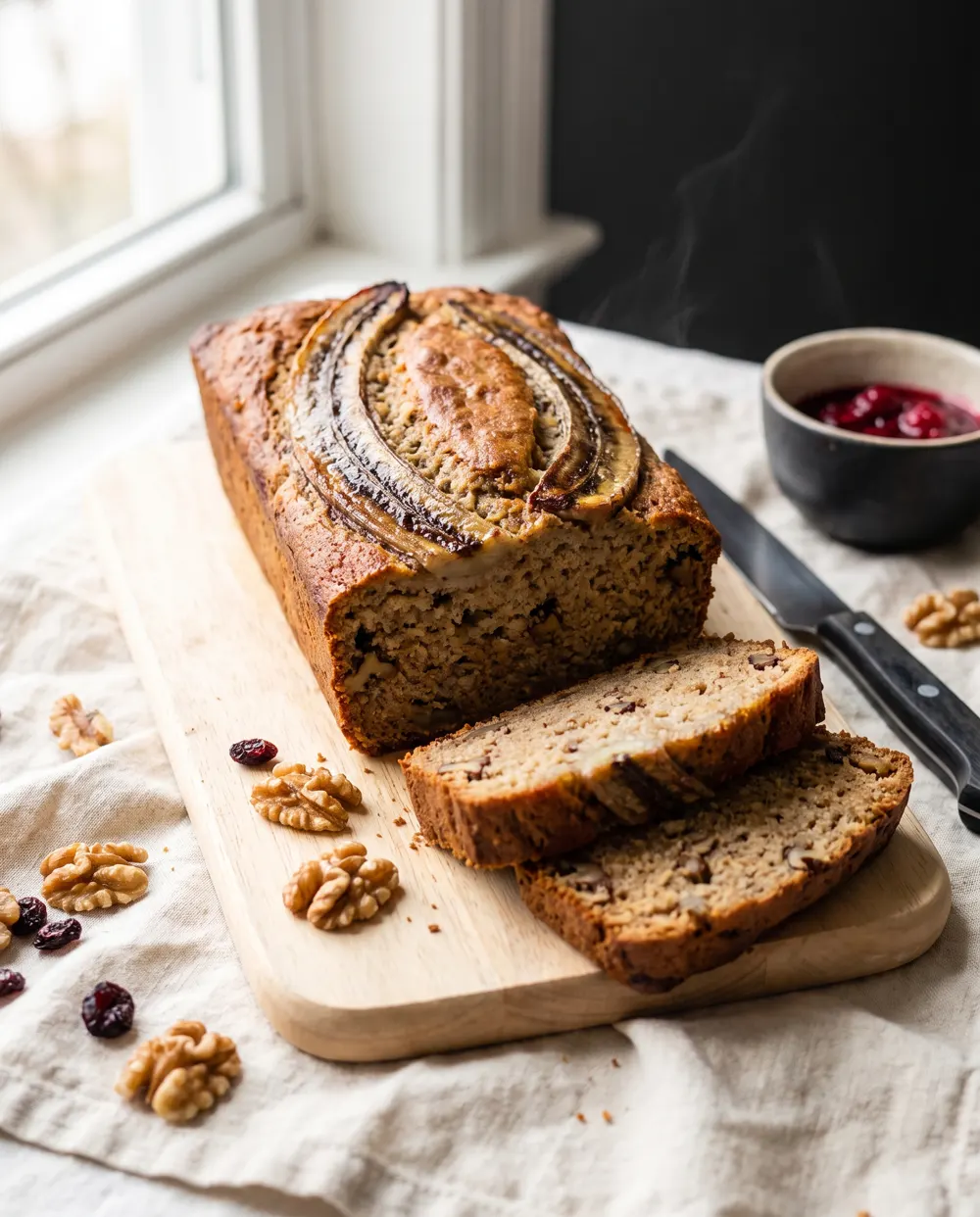 Proper banana bread