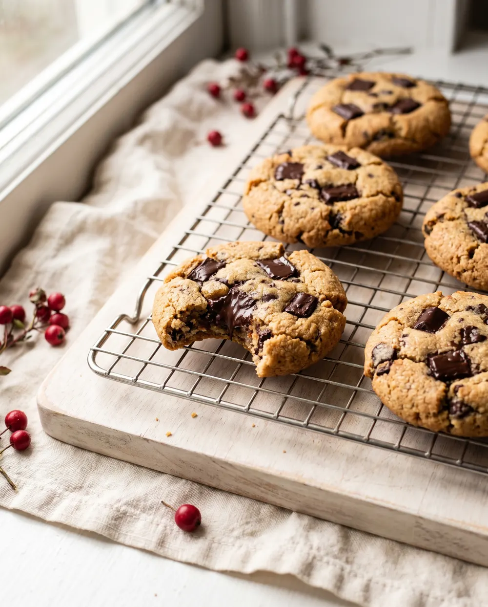 Keto chocolate chip cookies